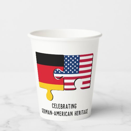 GERMAN AMERICAN Heritage Paper Cups