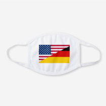 German American Pride US Germany Flag Face Mask