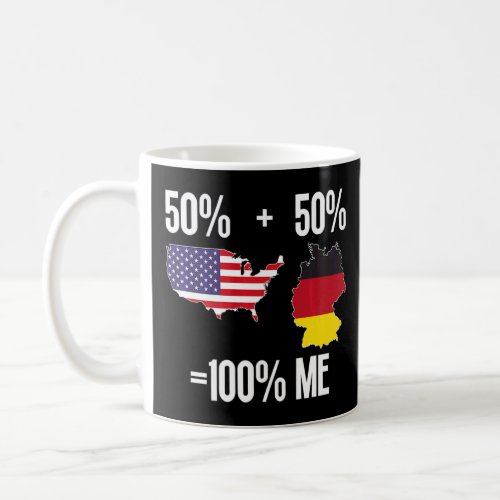 German American USA Germany  Coffee Mug
