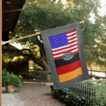German-american Welcome Flag at Zazzle