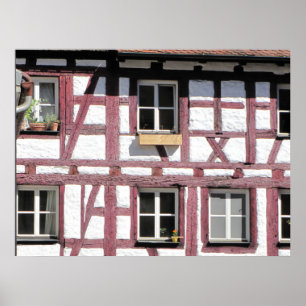 German architecture poster