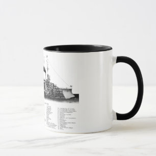 German Armored Cruiser Mug