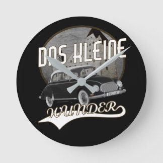 German Auto Union DKW Kleines Wunder Oldtimer Round Clock