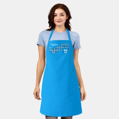 German Beer Festival Custom Name Oktoberfest Apron