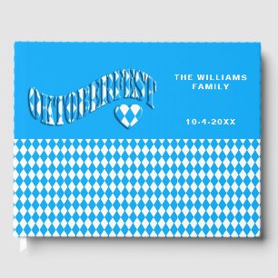 German Beer Festival Custom Name Oktoberfest Guest Book