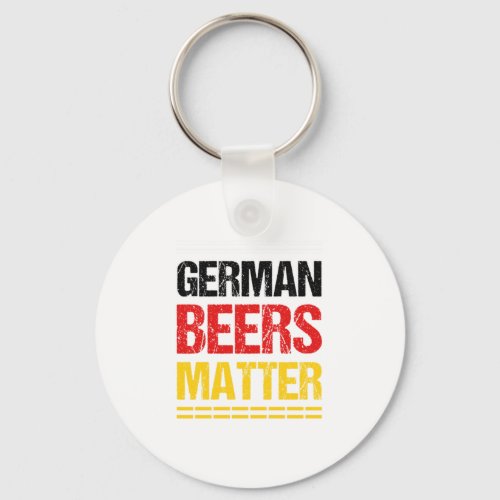 German Beers Matter German Flag Bier Beer Lover Gi Keychain