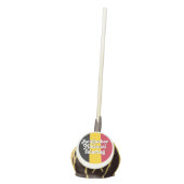German Belgischer Nationalfeiertag Belgian Flag Cake Pops (Front)