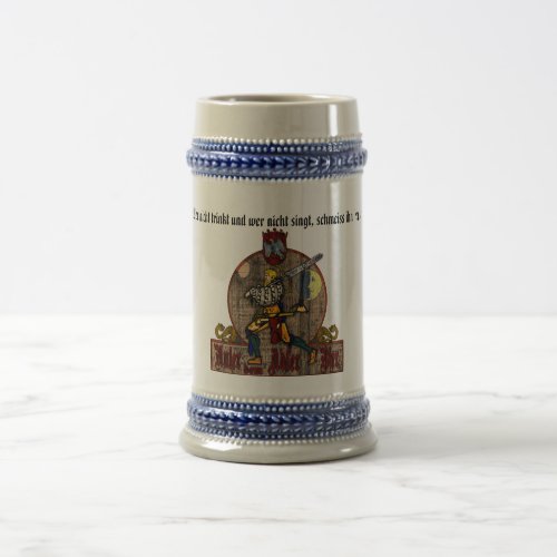 German Bier Beer Stein