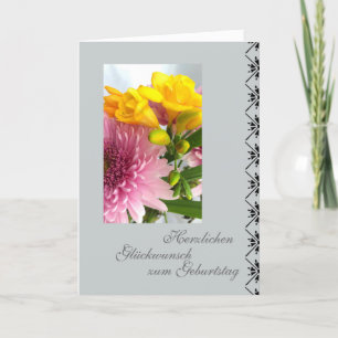 German: birthday card