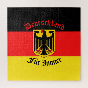 German black eagle flag, Germany, 676 piece jigsaw Jigsaw Puzzle