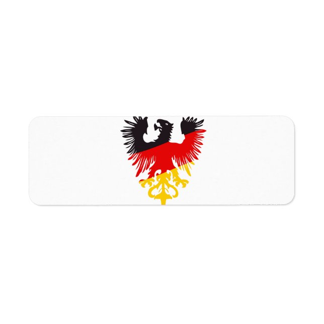 German Black Eagle Label (Front)