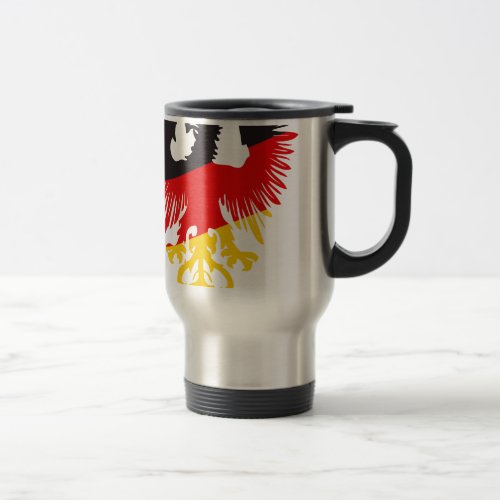 German Black Eagle Travel Mug
