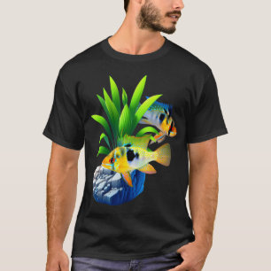 German Blue Rams Cichlids Dwarf Cichlid Fish Fresh T-Shirt