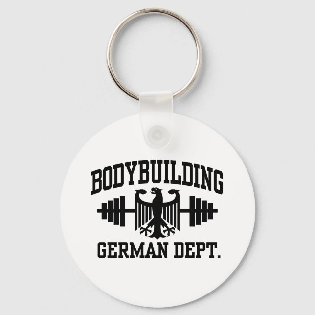 German Bodybuilding Keychain (Front)