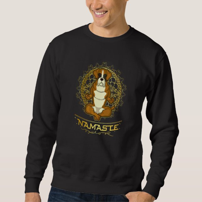 German Boxer Dog Breed  36 Sweatshirt (Front)