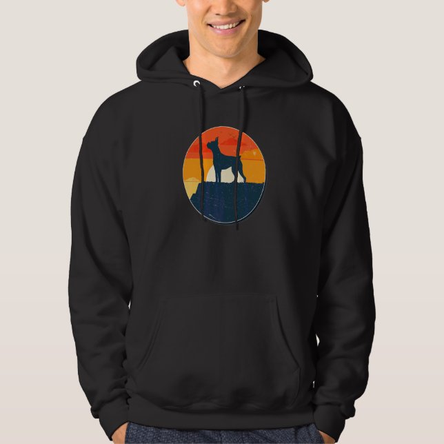 German Boxer Dog Breed  43 Hoodie (Front)