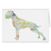 German Boxer Triangula (Front Horizontal)