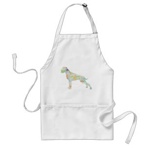 German Boxer Triangula Adult Apron