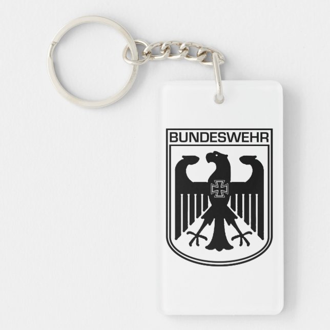 German Bundeswehr Logo Keychain (Front)