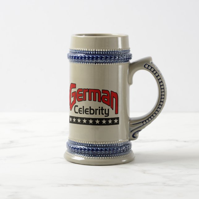 German Celebrity Beer Stein (Right)