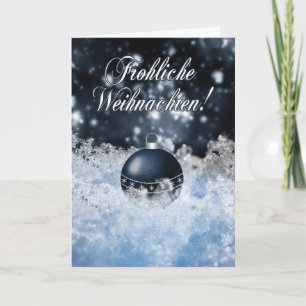 German Christmas Card - Gesegnete Weihnachten und