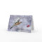 German Christmas Card With Chaffinch Winter Scener