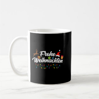 German Christmas Frohe Weihnachten Coffee Mug