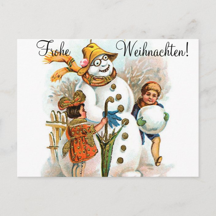 German Christmas Greetings With Christmas Lyrics Holiday Postcard Zazzle Com Could be trust the honest of the cloud. zazzle