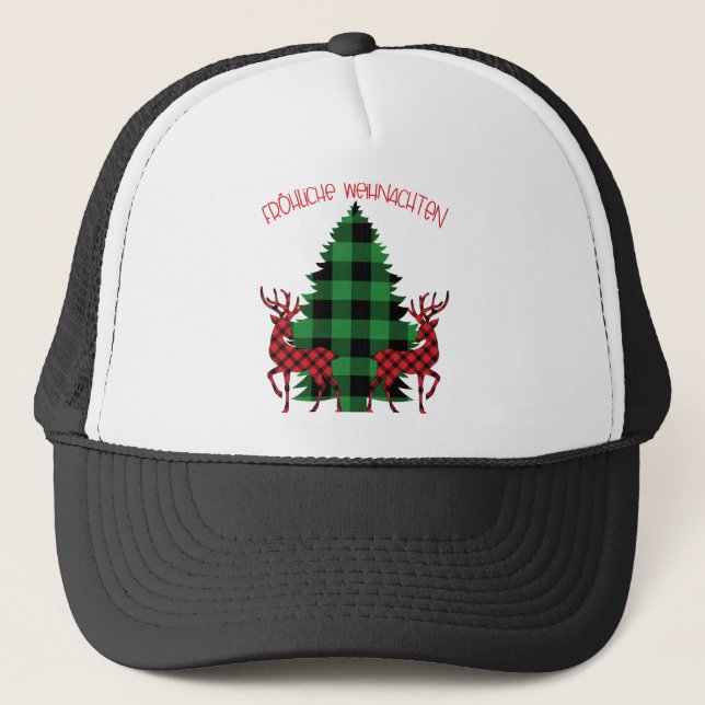 German Christmas Holiday Germans from Germany mom  Trucker Hat (Front)
