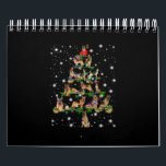 German Christmas Tree Covered By Flashlight Calendar<br><div class="desc">German Christmas Tree Covered By Flashlight</div>