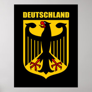 German Coat of Arms Poster