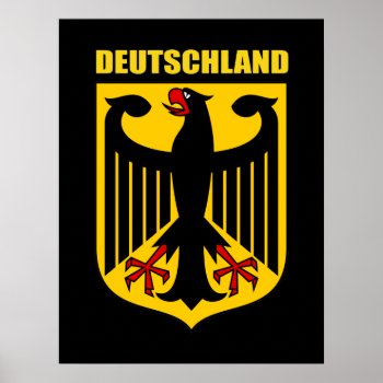 German Coat Of Arms Poster by NativeSon01 at Zazzle
