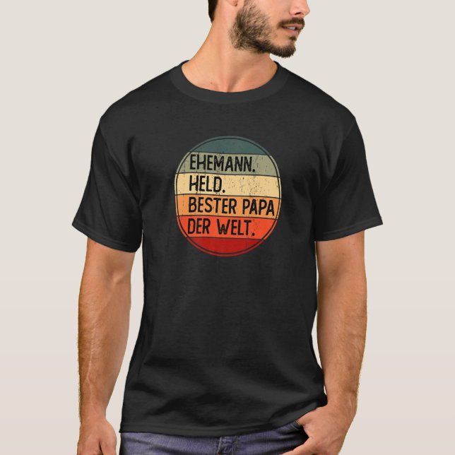German Dad [German Language] T-Shirt (Front)