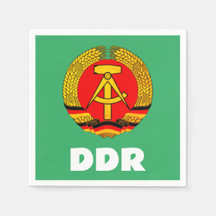 German Democratic Republic (DDR, GDR) East Germany Napkins