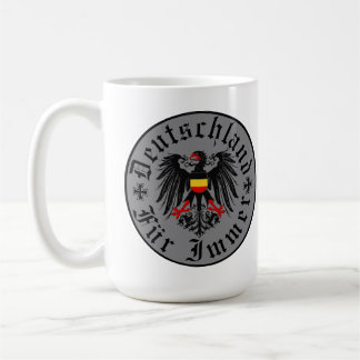German/Deutschland Forever/eagle/iron cross Coffee Mug