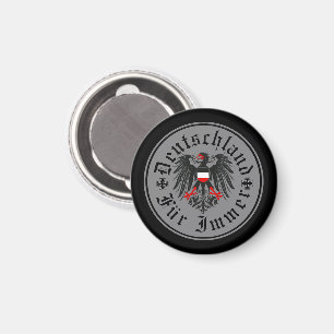 German/Deutschland Forever/eagle/iron cross Magnet