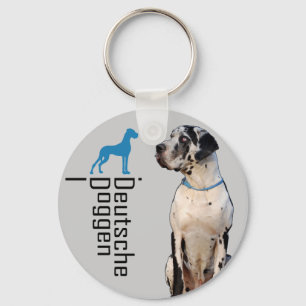 German: Dogge Keychain