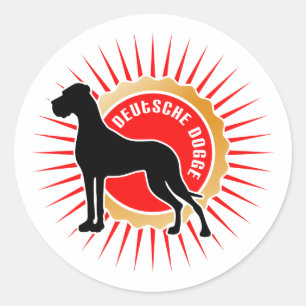 German Dogge sticker