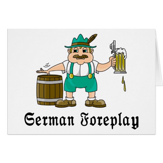 German Drinking (Front Horizontal)