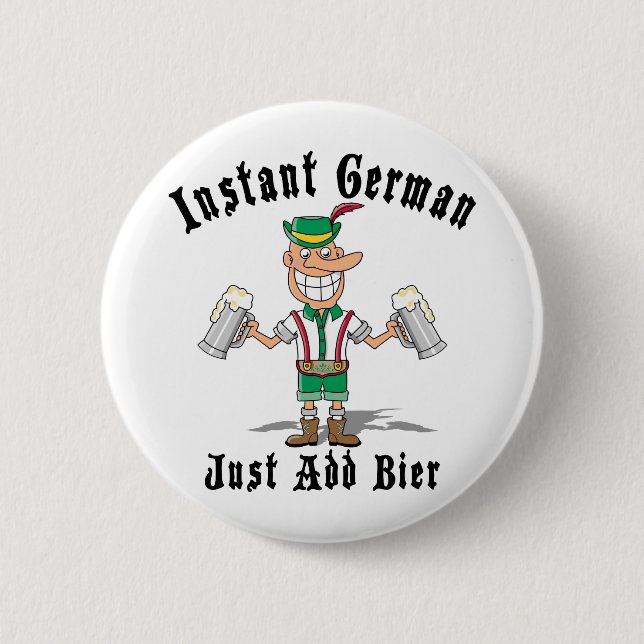 German Drinking Button (Front)