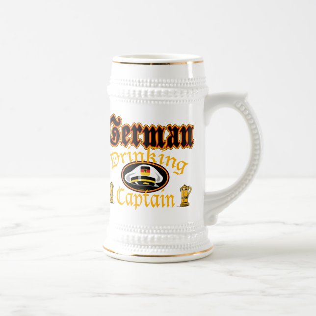 German Drinking Cptn Mug (Right)