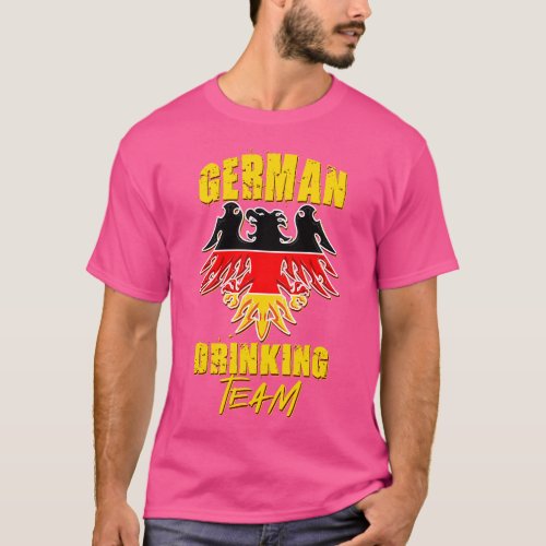 German Drinking Team Beer Germany Hop Craftbeer  T_Shirt