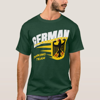 German Drinking Team Celebrate Drinking Party T-Shirt