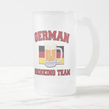 German Drinking Team Mug by holiday_tshirts at Zazzle