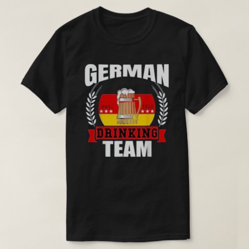 German Drinking Team Oktoberfest T_Shirt