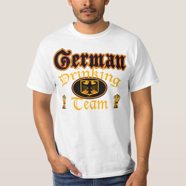 German Drinking Team T-Shirt (Front)