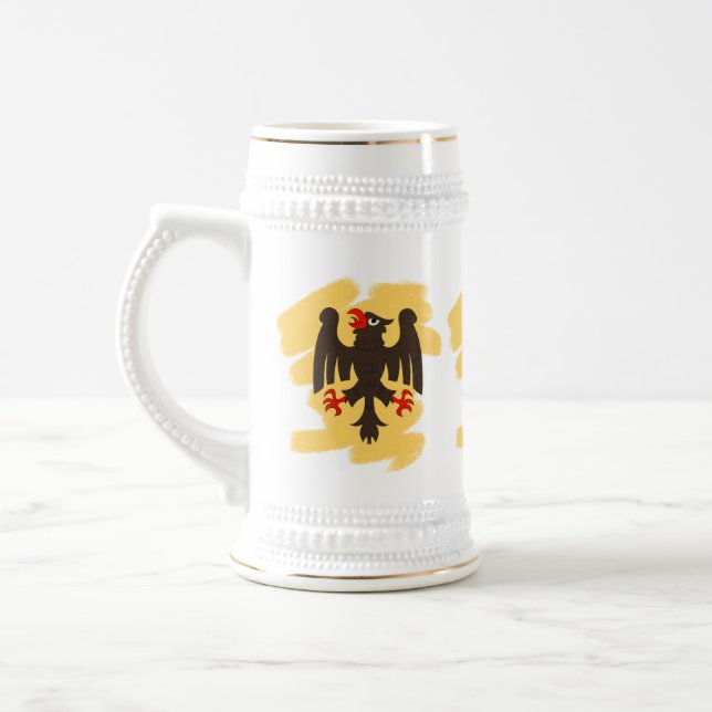 German Eagle Beer Stein (Left)