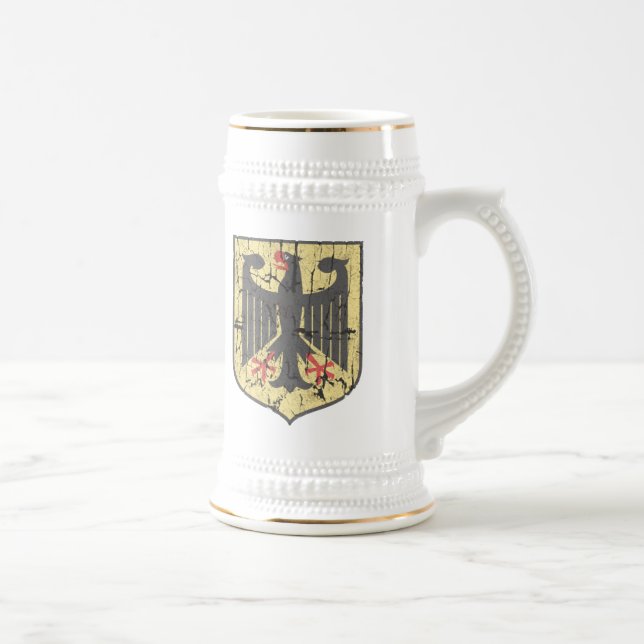 German Eagle Beer Stein (Right)