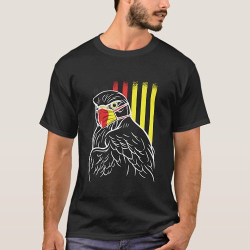 German Eagle Bird Germany Face Mask Ger Country T_Shirt