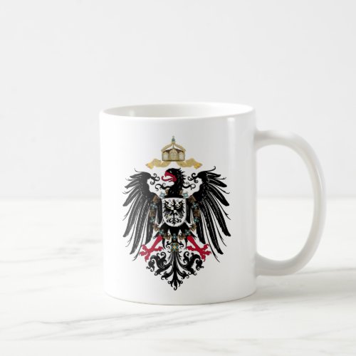 German eagle coffee mug